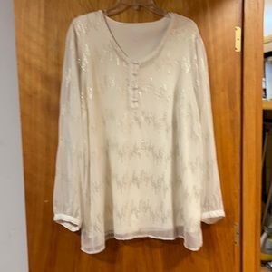 2 piece gold design blouse